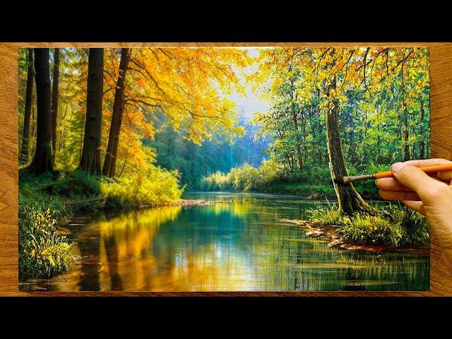 Painting forests / Painting beautiful landscapes / Learning to draw landscapes