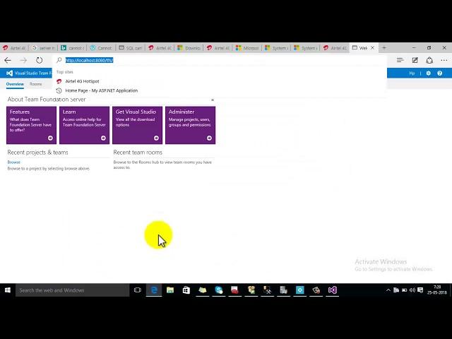 How to Connect with Team Foundation Server(TFS) using Visual Studio