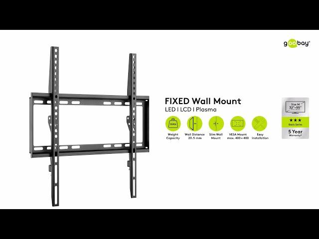 TV Wall Mount Basic FIXED (M)