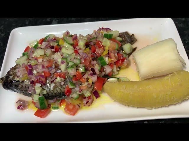 MUFETE | Receitas ANGOLANAS| Tilapia Assada