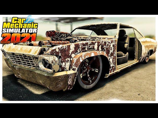 GET LOW // Low Rider Chevy Impala Restoration // Car Mechanic Simulator 2021 Gameplay