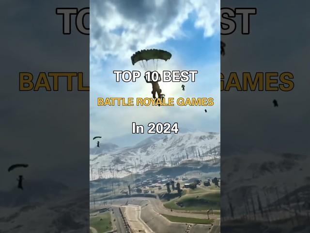 Best Battle Royale Games in 2024 #shorts #ytshort #top10 #battleroyale