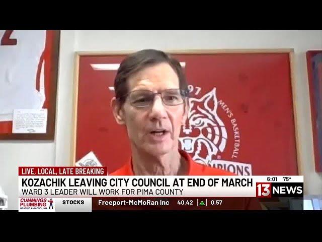 Tucson councilman Steve Kozachik stepping down