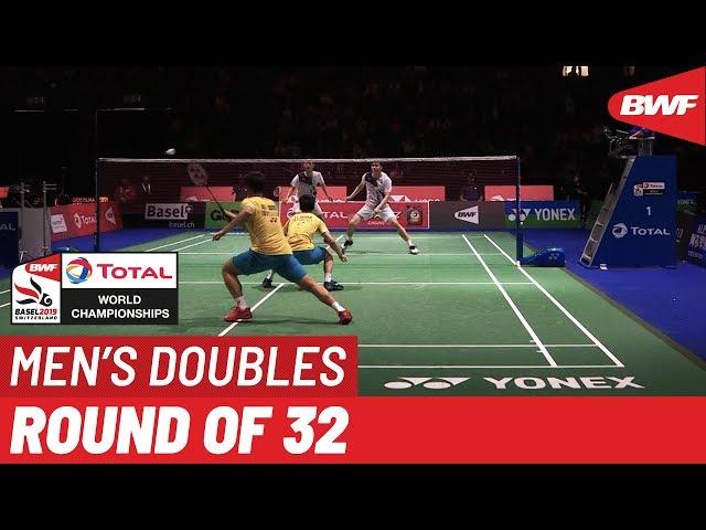 R32 | MD | GIDEON/SUKAMULJO (INA) [1] vs. CHOI/SEO (KOR) | BWF 2019