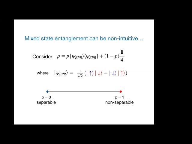 Tarun Grover: Quantum entanglement and finite temperature topological order