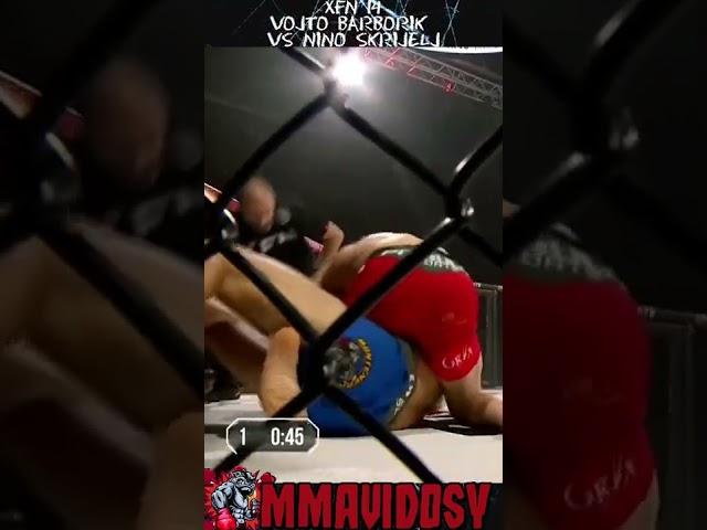 GnP TKO XFN 14 - Vojto Barborik vs Nino Skrijelj #shorts #mma #xfn