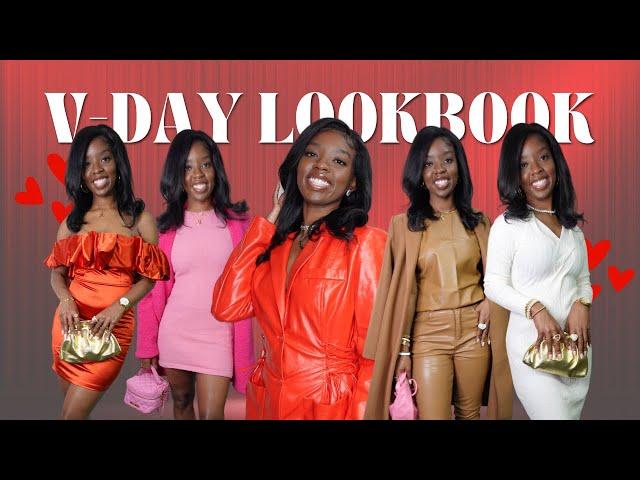 VALENTINE'S DAY LOOKBOOK  2023 | V-Day Outfit Inspo for every kind of date | Shanice G