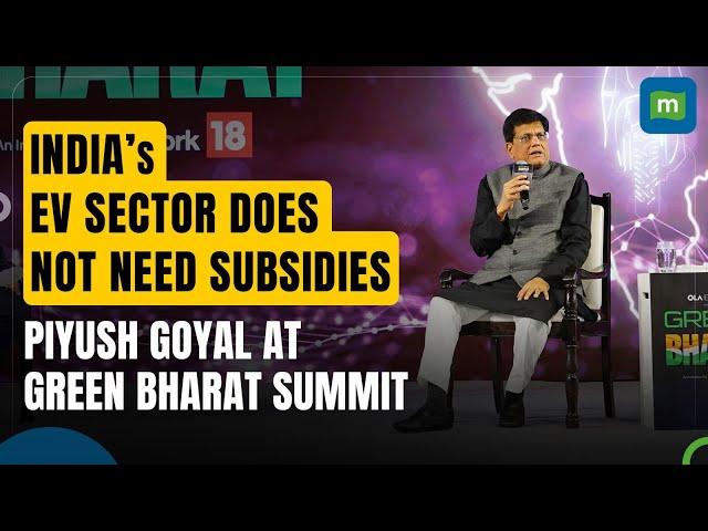 Move out of the subsidy mindset, build a competitive edge: Piyush Goyal on EVs