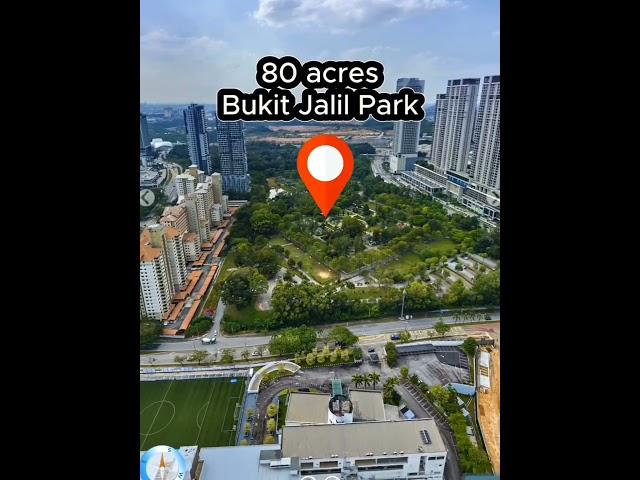  #BukitJalil新项目来啦 黄金地段 步行10分钟至武吉加里Pavilion 步行100米至LRT站 步行至1英亩公园 停车场快速车道设计下楼就是各大银行和美食街️