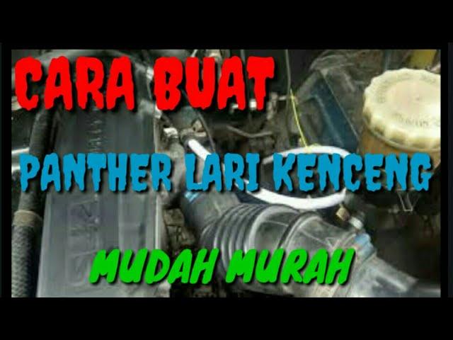 BUAT PANTHER LARI KENCANG