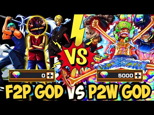 F2P GOD vs P2W GOD ft. @Soul47 | One Piece Bounty Rush 6th Anniversary | OPBR