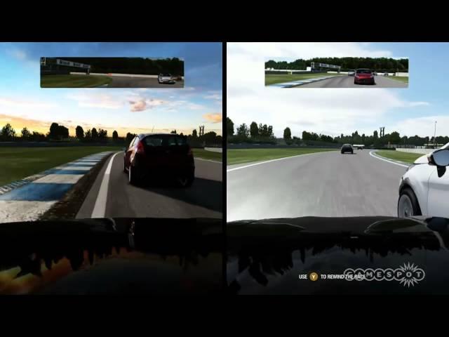 Forza Motorsport 4 - Hockenheim Ring Comparison (Xbox 360, Kinect)