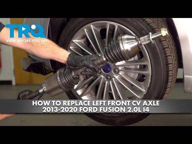 How to Replace Left Front CV Axle 2013-2020 Ford fusion 2.0L I4