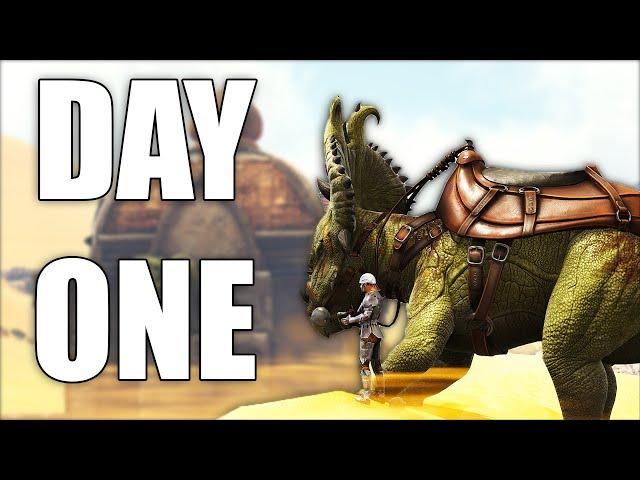 Building Up And TEK FOBBED Salty PLAYERS On DAY 1 Ark  Pvp ASE