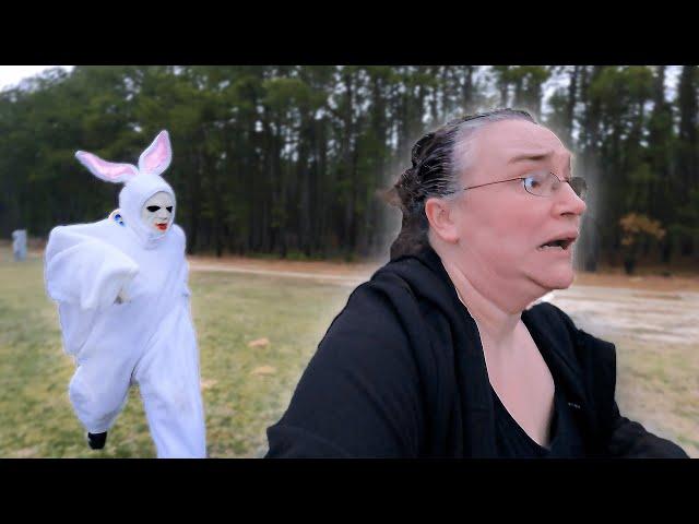 Run For Your Life: Scary Easter Bunny Clown on the Loose! WeeeClown Around