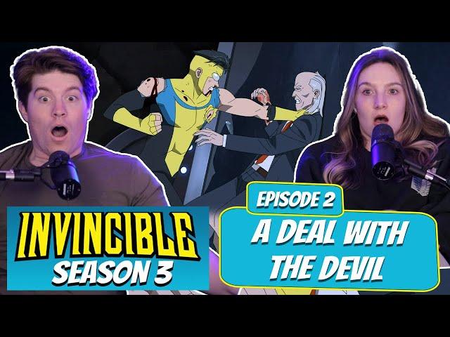 THAT ESCALATED QUICKLY!! | Invincible Season 3 Married Reaction | Ep 3x2, "A Deal With The Devil”