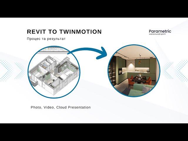 Візуалізація та воркфлоу  Revit to Twinmotion - Віртуальний тур, як альтернатива візуалізації.