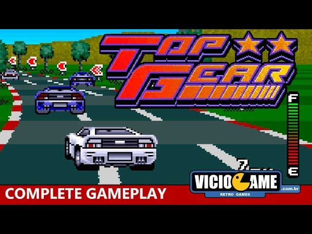  Top Gear (Super Nintendo) - Complete Gameplay