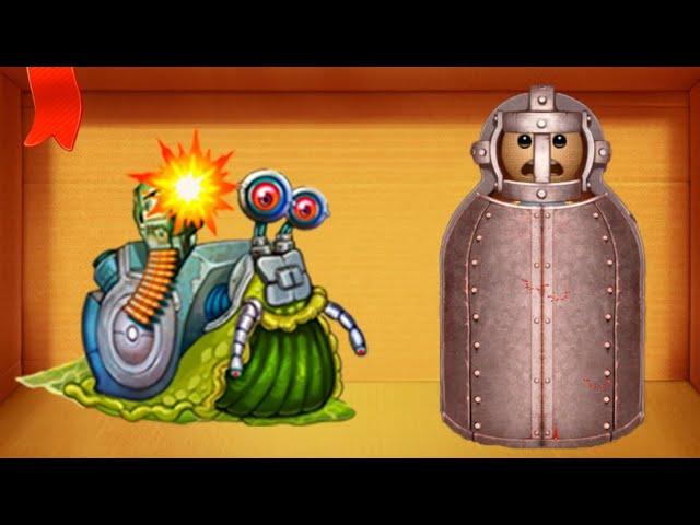 IRON MAIDEN BUDDY vs SNAIL | Kick The Buddy | Bananos Gameplay