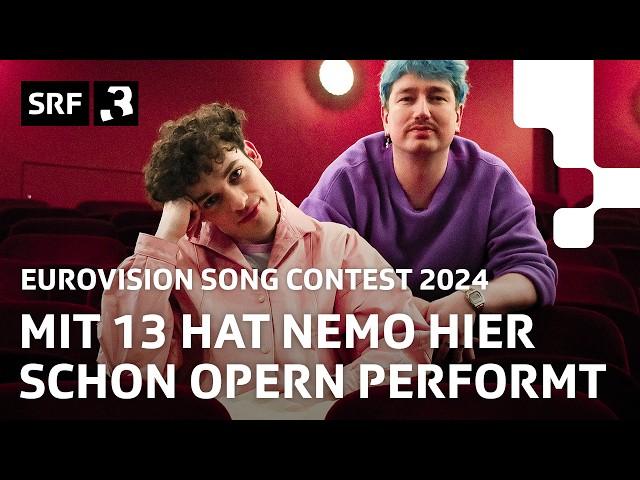 Nemos Biel: Kiffen im Jugendzentrum, Elternhaus & Oper im Stadttheater | Eurovision 2024 | SRF 3