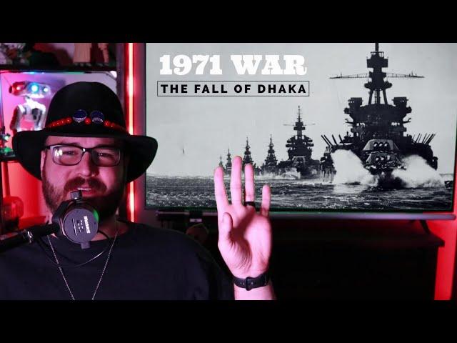 American Reacts to : 1971 War - The Fall of Dhaka (YouTube)