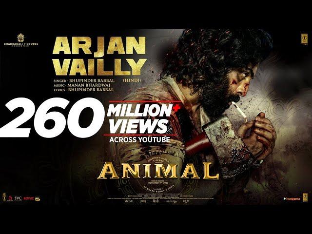 Lofi_Animal: Arjan Vailly 8K Video Song | Ranbir Kapoor | Sandeep Vanga | Bhupinder B,Manan B