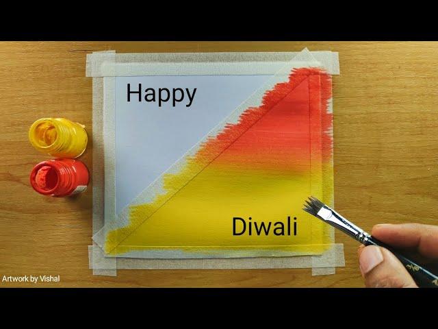 Diwali Drawing / Diwali Drawing Easy Step by Step / Happy Diwali Drawing / Diwali Scenery Drawing