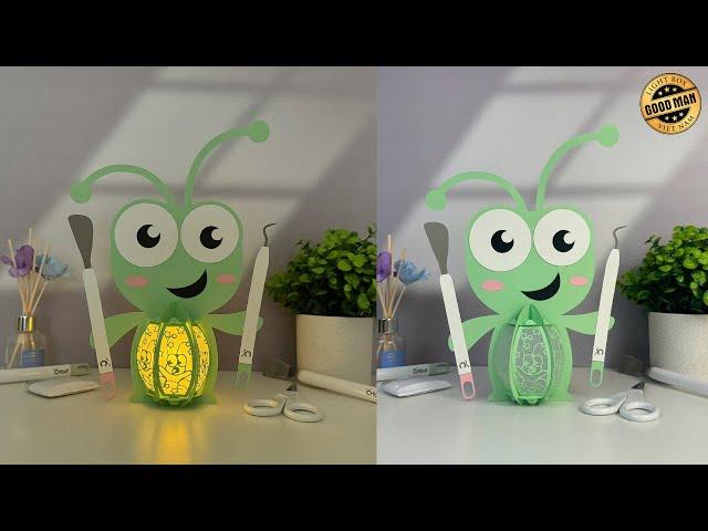 How To Make Paper Cut Lantern Cricut Cutie