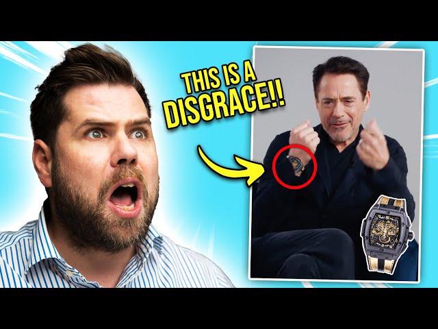 Watch Expert Reacts to Robert Downey Jr.'s DISGRACEFUL New Watch (Unacceptable!)