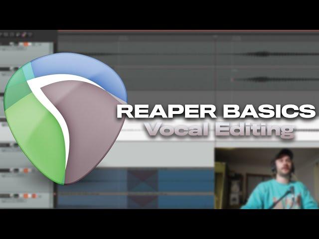 REAPER BASICS: Vocal Editing, how to time align vocals using stretch markers