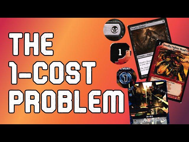 TCG Theory - The 1-Cost Problem