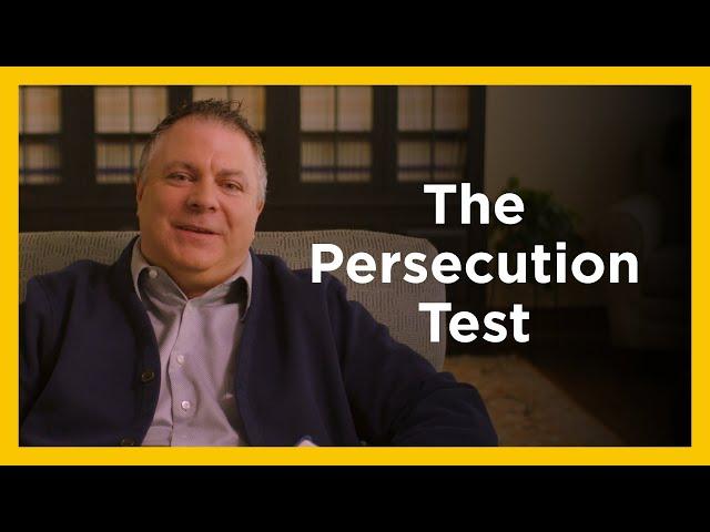 The Persecution Test - Radical & Relevant - Matthew Kelly