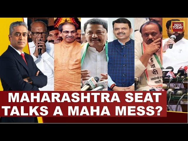 Rajdeep Sardesai LIVE: Maharashtra Seat Talks A Maha Mess? | Maharashtra Election 2024 | News Today