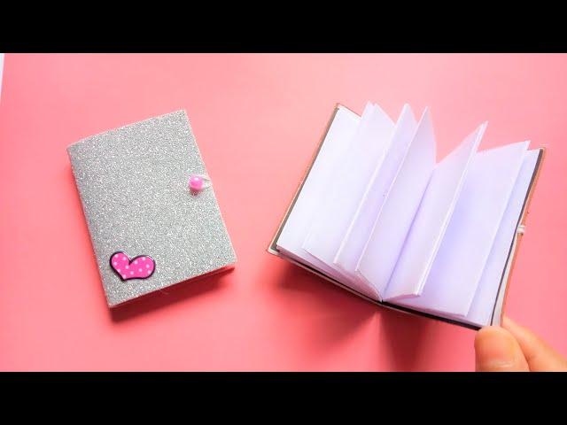 DIY MINI NOTEBOOKS ONE SHEET OF PAPER//DIY BACK TO SCHOOL