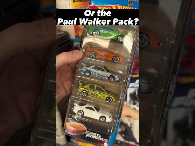 3 hot wheels fast and furious packs which are you choosing? #hotwheels #fastandfurious #diecast