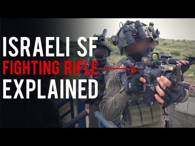 UNCOVERED! How an Israeli SF Operator Sets up his Rifle & Helmet