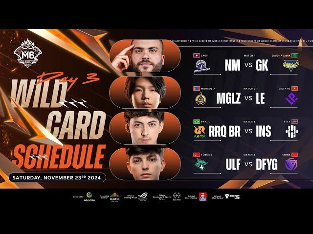 [BÌNH LUẬN TIẾNG VIỆT] | M6 WILD CARD GROUP STAGE | DAY 3