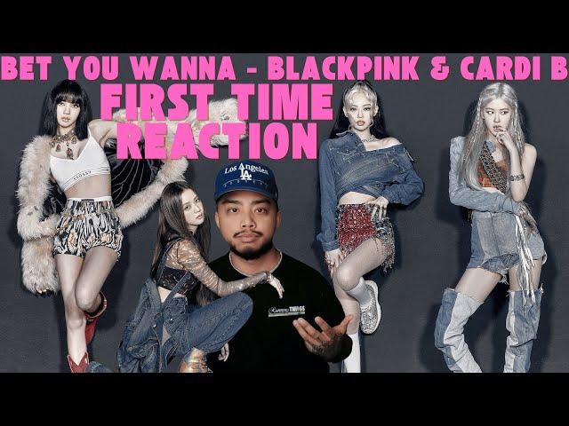 This Is Pretty Good! BUT Not Enough Lisa | FIRST Reaction to 'Bet You Wanna' by BLACKPINK & Cardi B