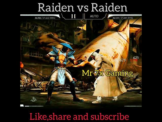 mk mobile!! Raiden vs Raiden || Mortal Kombat Mobile Gameplay
