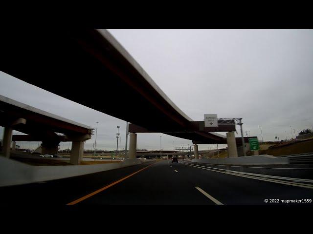 [Unedited] Evening Drive from Haymarket, VA to the Capital Beltway (I-495) via I-66 Express Lanes