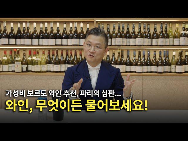 [Eng.sub] 와인, 무엇이든 물어보세요!