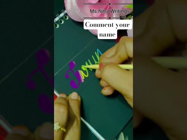 Tarun Name#calligraphy #trending #trendingshorts #viral #viralshorts  #satisfying #shorts #tarun