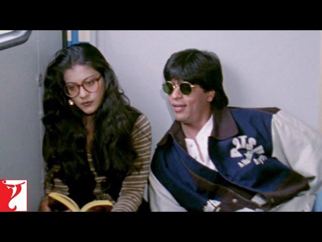 Maine Aapko Kahin Dekha Hai | Train Scene | Dilwale Dulhania Le Jayenge | Shah Rukh Khan | Kajol