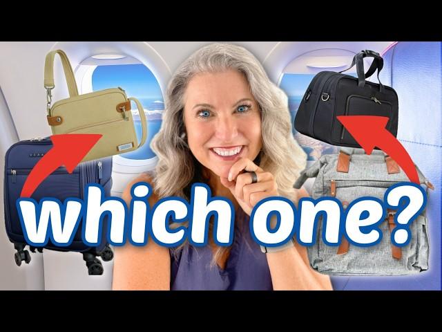 How to choose YOUR perfect personal item bag!