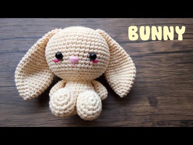 DIY Adorable Amigurumi Bunny with Long Ears Crochet Doll Tutorial