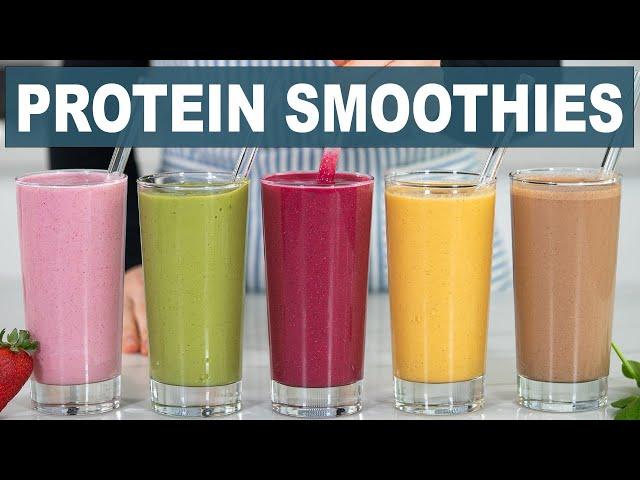 5 MUST-TRY PROTEIN SHAKES for Weight Loss, Muscle Building, and Boosting Metabolism (with macros)