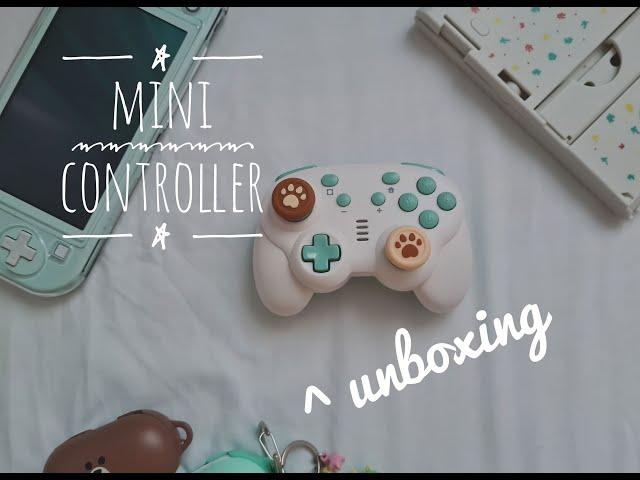 Unboxing | Cute Mint Green Mini Controller for Switch [CYBER SWITCH /CYBER GADGET]