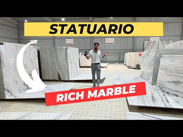 BEST WHITE MARBLE - बर्फ सा सफेद और कांच जैसा पॉलिश | Asian Marble | Rich Italian Statuario