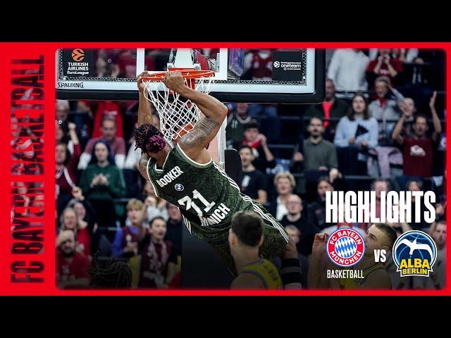 FC Bayern München Highlights | FCBB - Alba Berlin 115:86 | EL 24/25 | 10. Spieltag