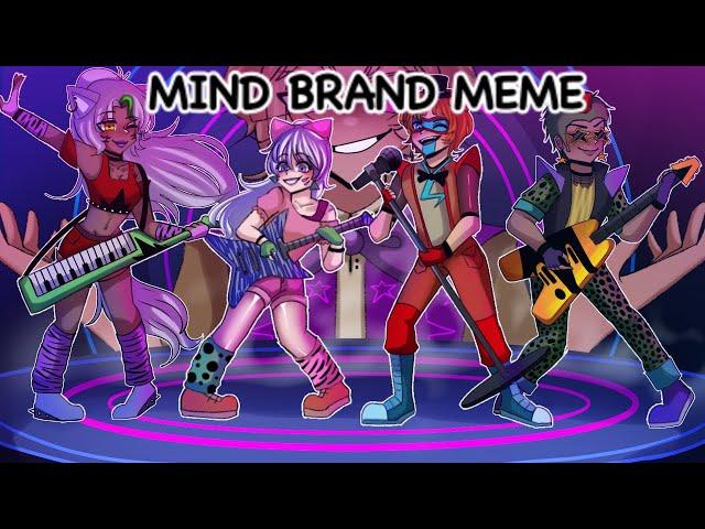 Mind Brand Meme || (Human) Security Breach (FNAF)|| ️SPOILERS+BLOOD+FLASHING LIGHTS️